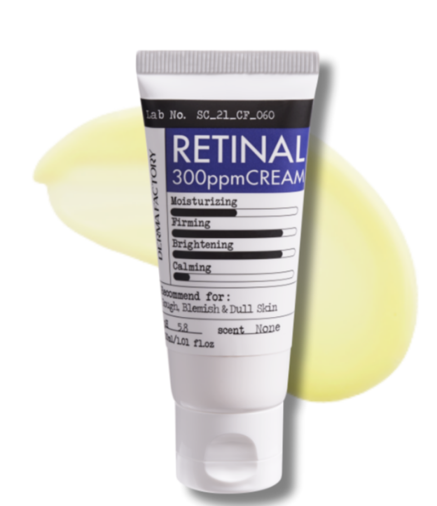 Dermavactory night face tightening cream retinol 300