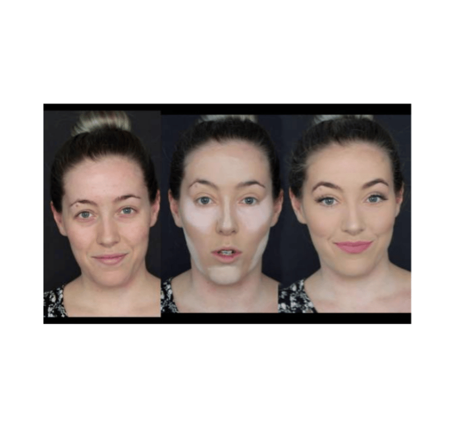 Elf powder Halo Glow setting makeup
