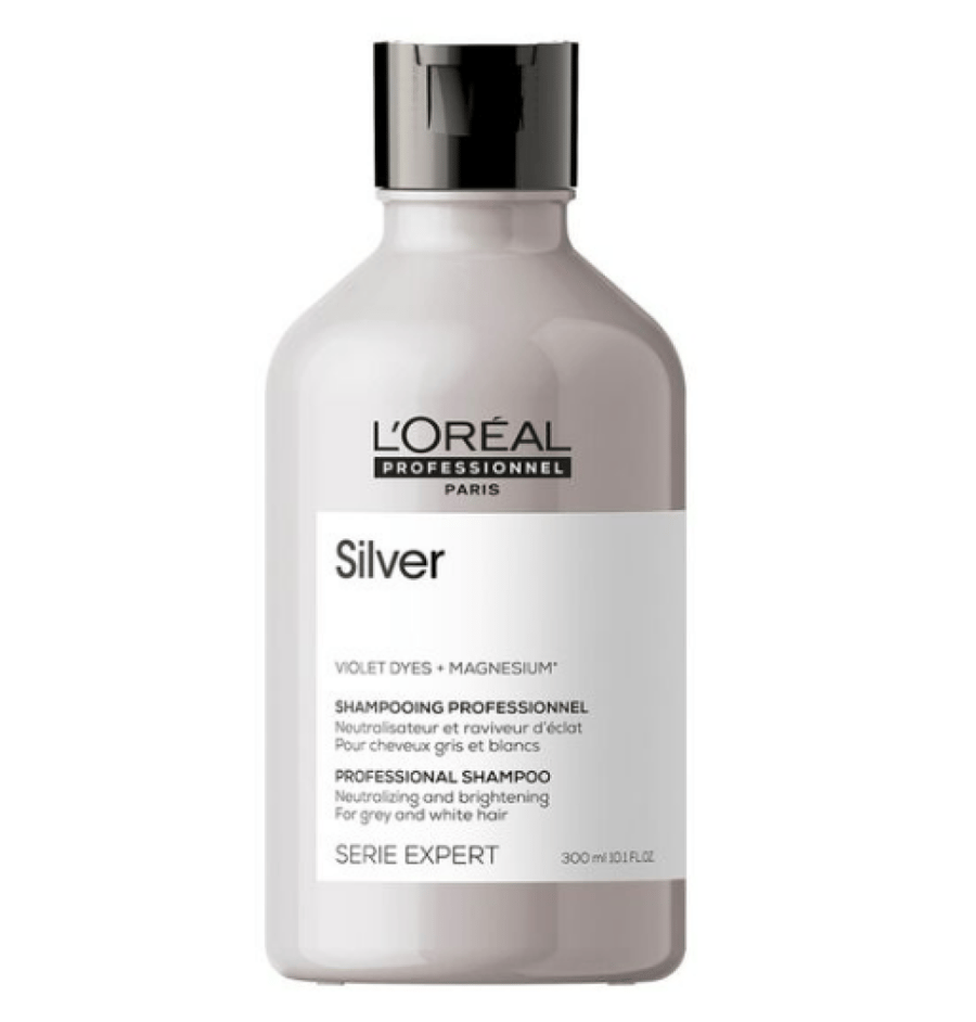 L'Oréal Professionnel Silver Shampoo for gray, white, and light blonde hair