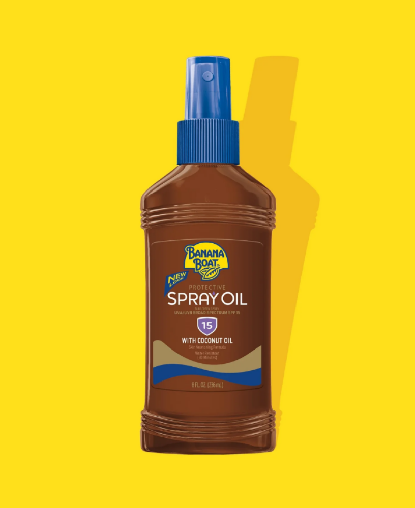 بنانا بوت زيت تسمير البشرة واقي حماية Banana Boat Tanning Oil SPF 15