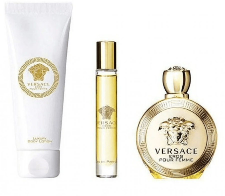 مجموعة الهدايا فيرزاتشي عطر ايروس + عبوة إضافية + لوشن
