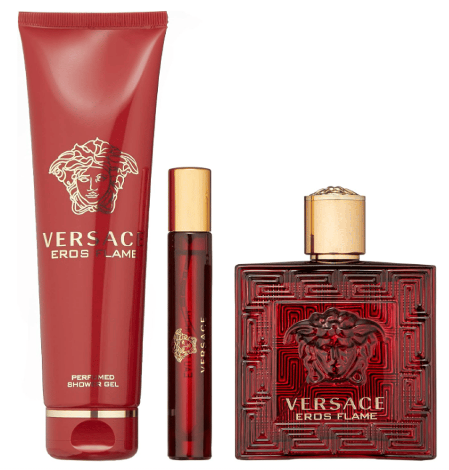 مجموعة هدايا عطر ايروس فليم فيرزاتشي + شاورجل