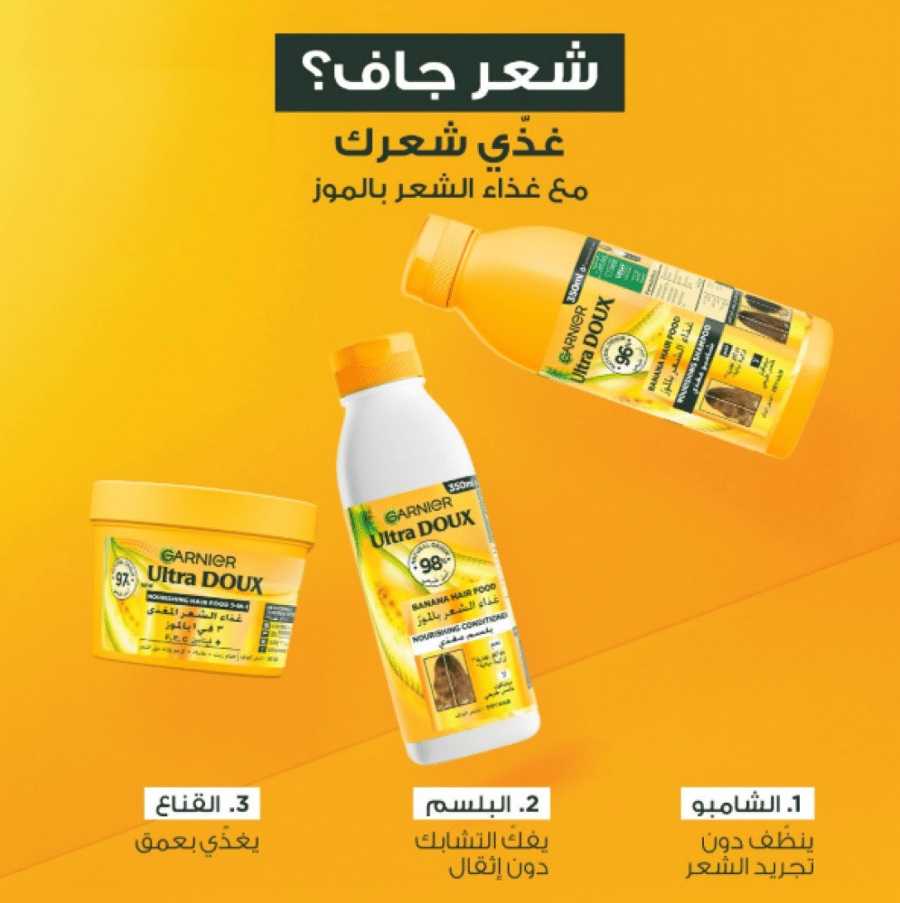 Garnier Hair Food Banana Nourishing Mask for Dry Hair
