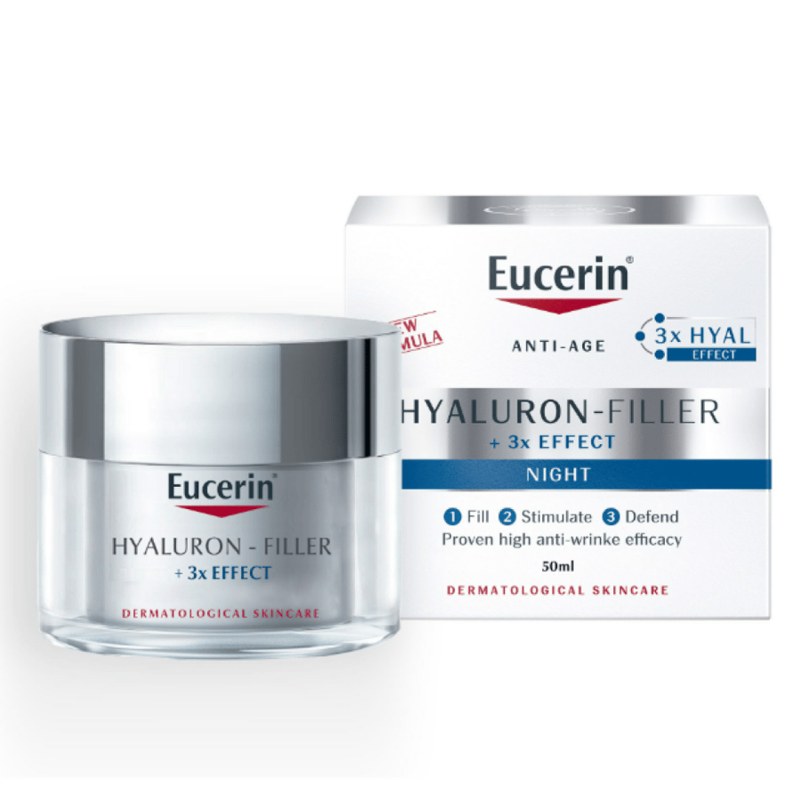 Ucerin hyaluronic night cream for wrinkles