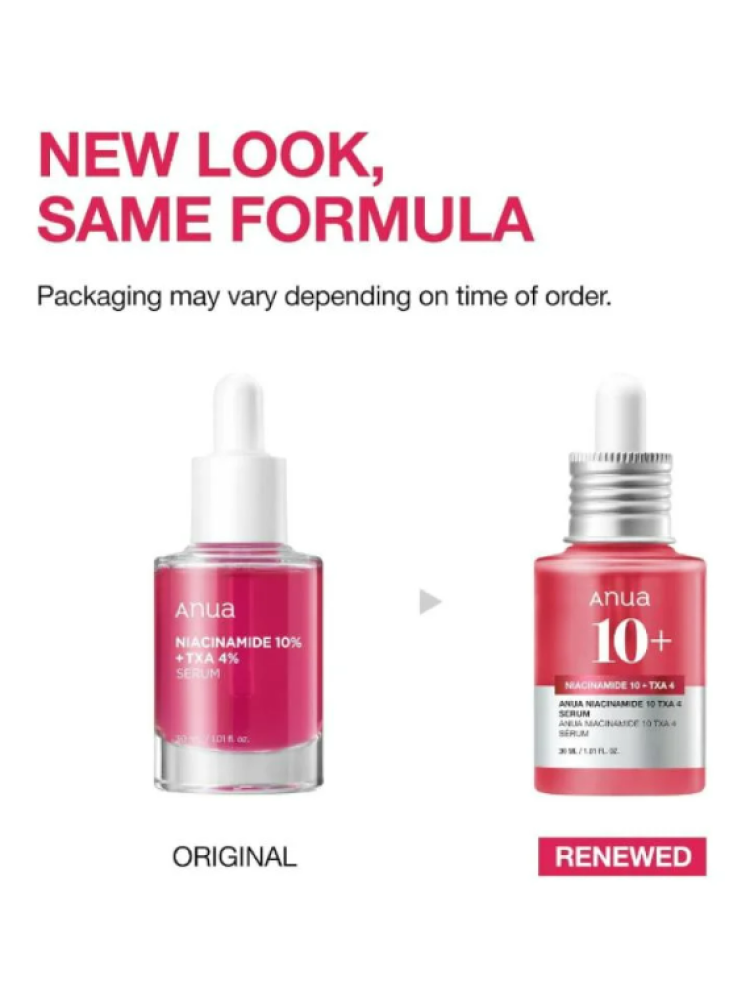 Anwa serum for correcting dark spots 10% niacinamide 4% TCA