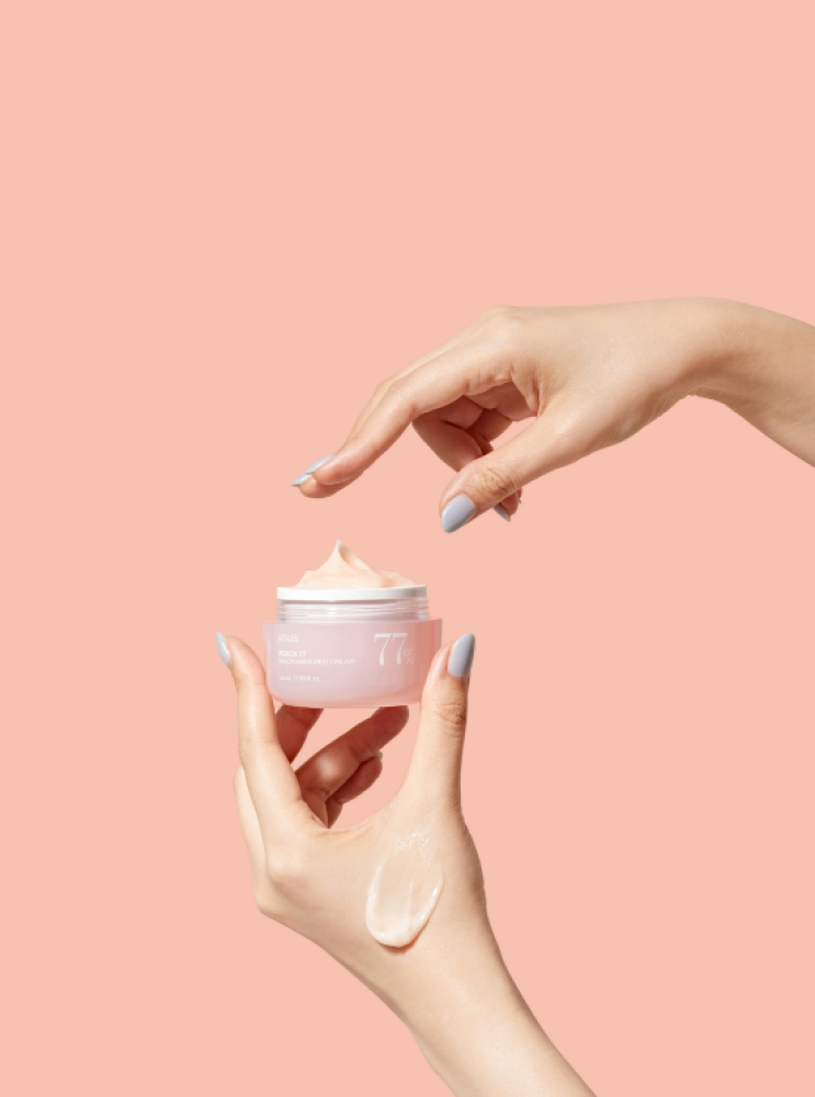 انوا كريم الوجه النايسنمايد بخلاصه الخوخ %77 ANUA PEACH CREAM