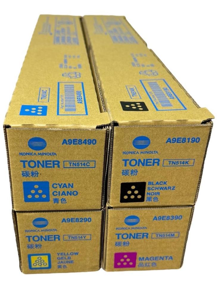 طقم حبر طابعة كونيكا  bizhub c458 toner TN514 - أصلي