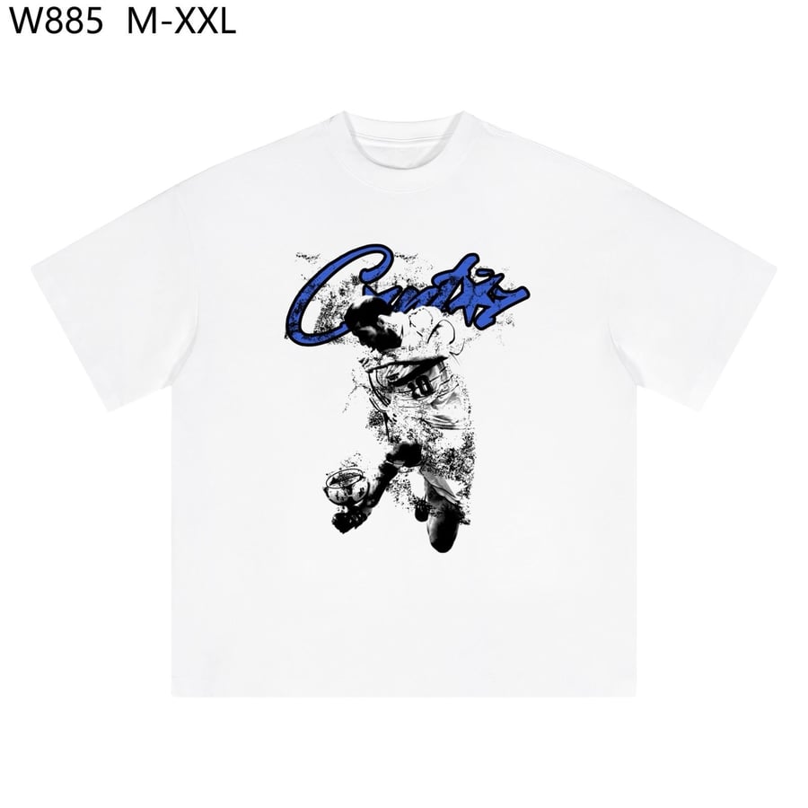 Corteiz T-Shirt - White / Blue