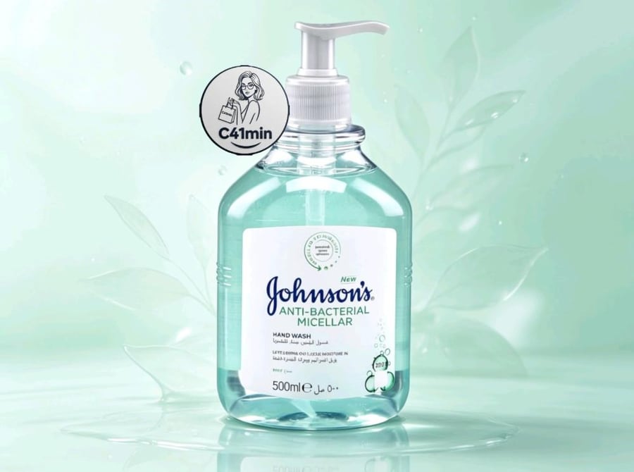 جونسون Johnson سائل ايدى مضاد للبكتريا نعناع 500مل