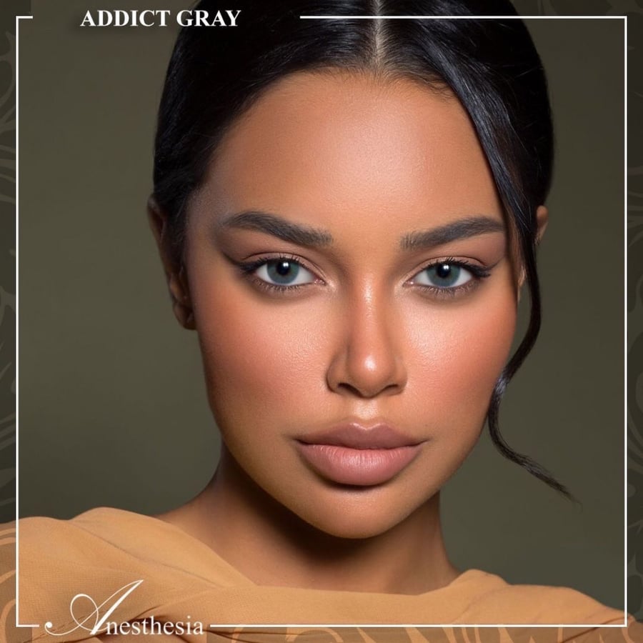 عدسات انستازيا اديكت قري addict gray
