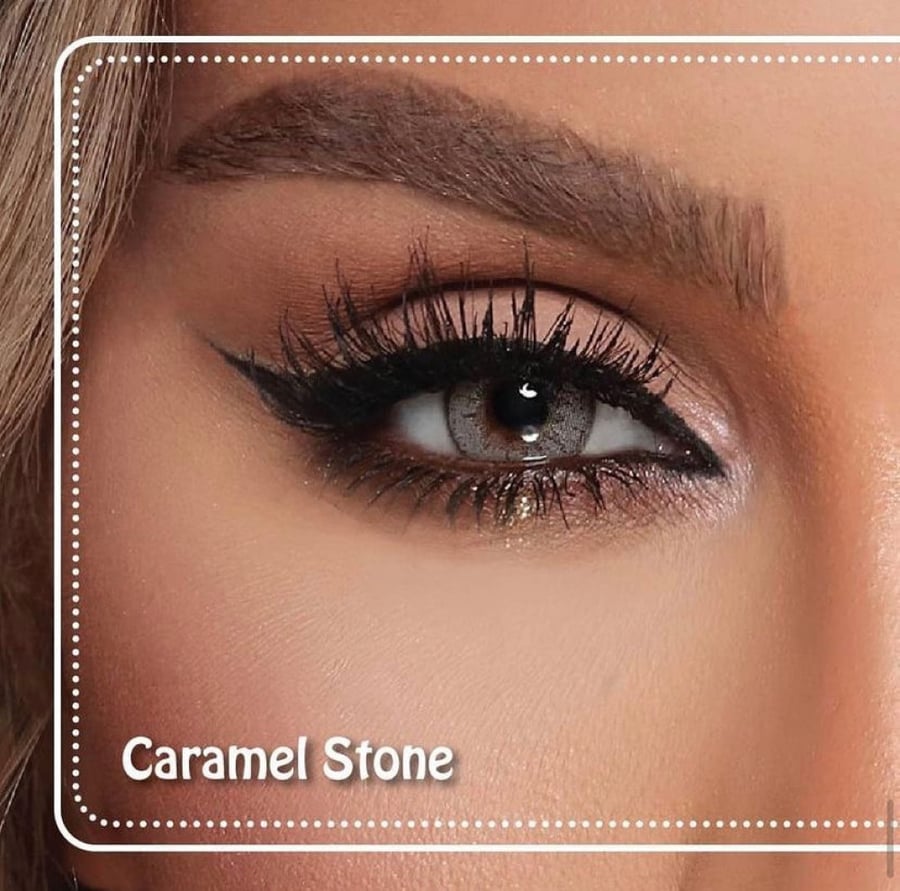 عدسات امارا كراميل ستون Caramel Stone