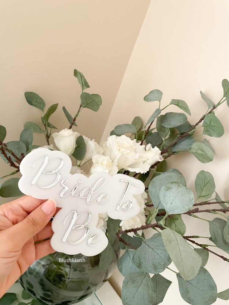 Bride To Be piece