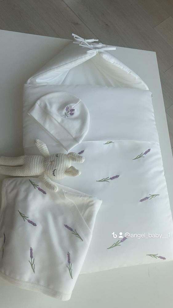 Lavender bedspread