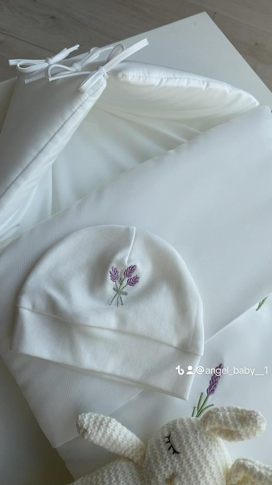 Lavender bedspread