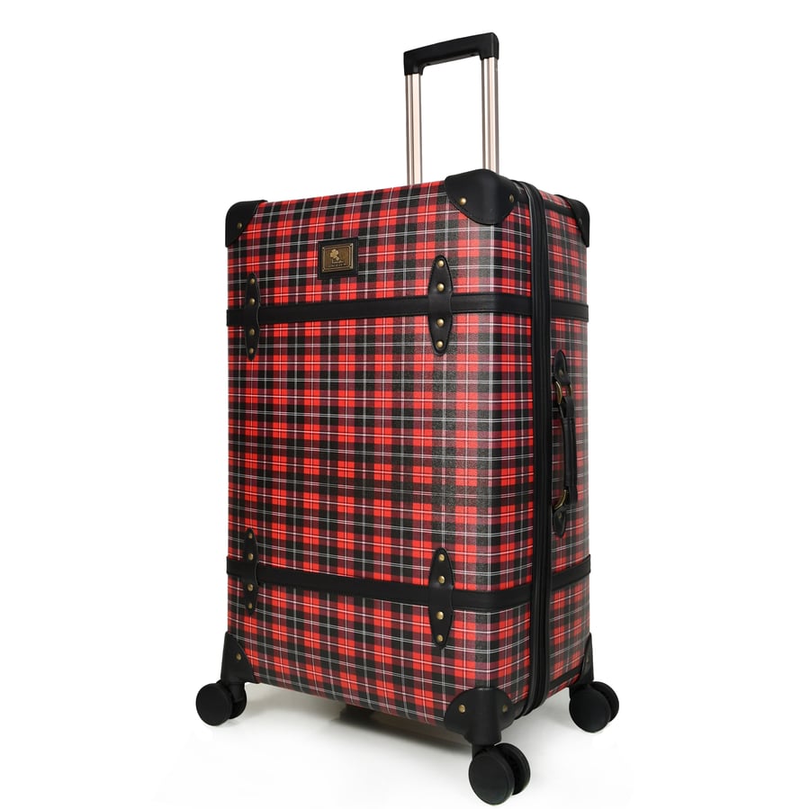 طقم شنط سفر كلاسيك جلد بلكامل مورانو اربع قطع بني كروهات