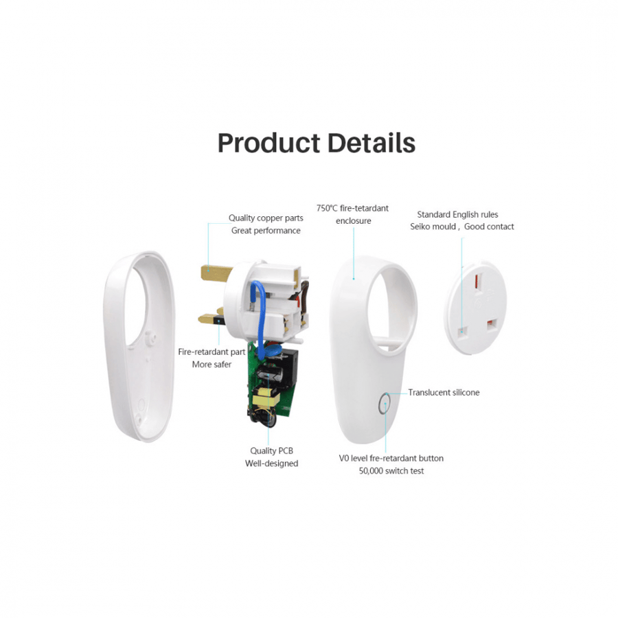 مقبس واي فاي ذكي WiFi Smart Socket Plug