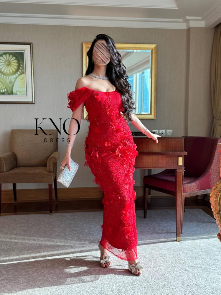 فستان دانتيل بورود وشك فاخر خاص