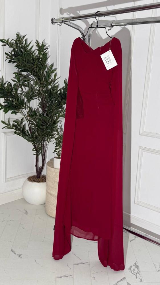 فستان ضحى لون احمر