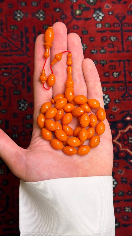 فاتوان زيتوني برتقالي
