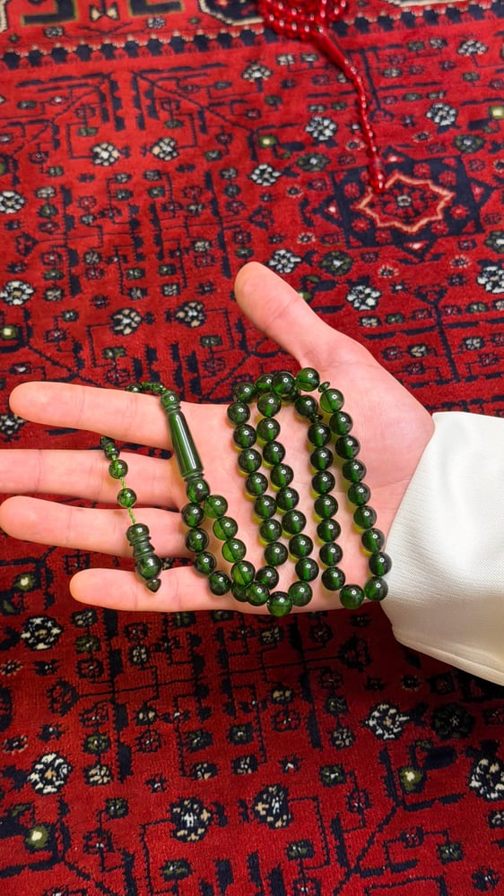 سبحة بكلايت أخضر