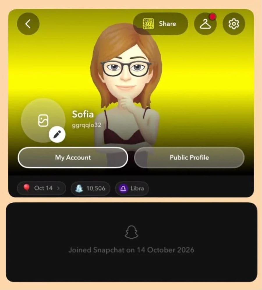 حساب سناب للبيع