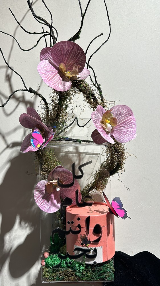 ستاند اكريليك مع شوكليت