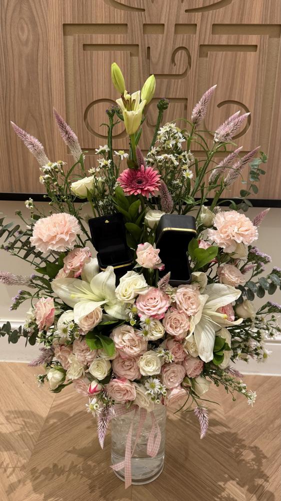 فازة ورد طبيعي