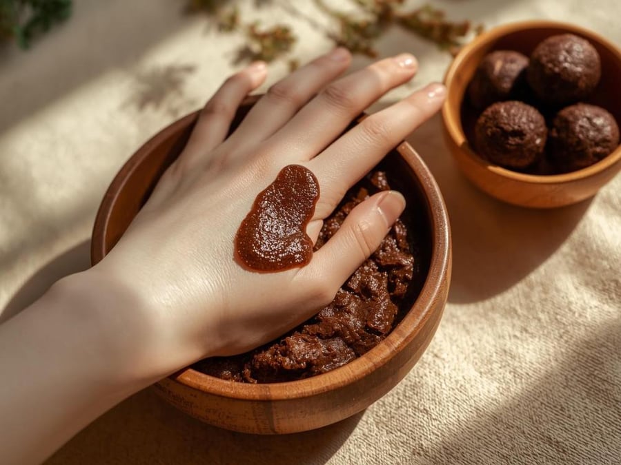 عرض حصري لليوم الوطني دلكة  سودانية للجسم لتوحيد اللون وتنعيم البشرة 3 كيلو 2 علبة دلكة سوداء+1 علبة دلكة برتقال + زيت 250 مل