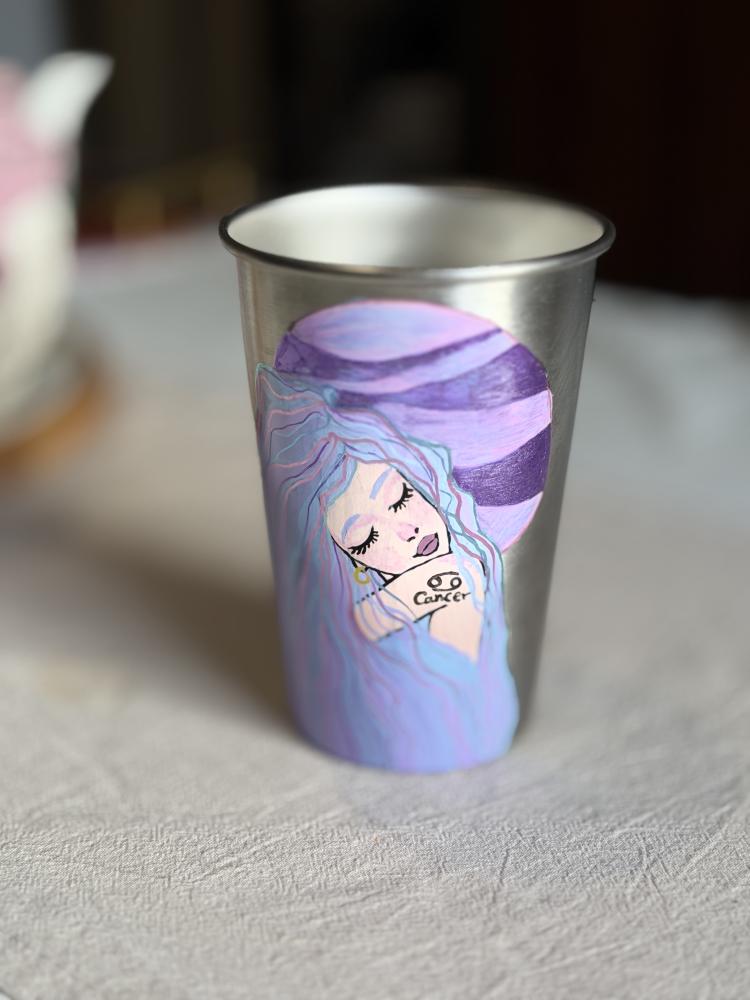 كوب برسم من اختيارك  (على حسب الطلب )