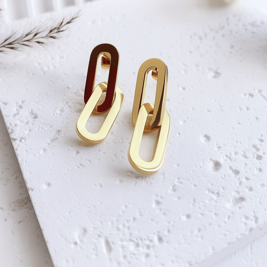 أقراط paperclip
