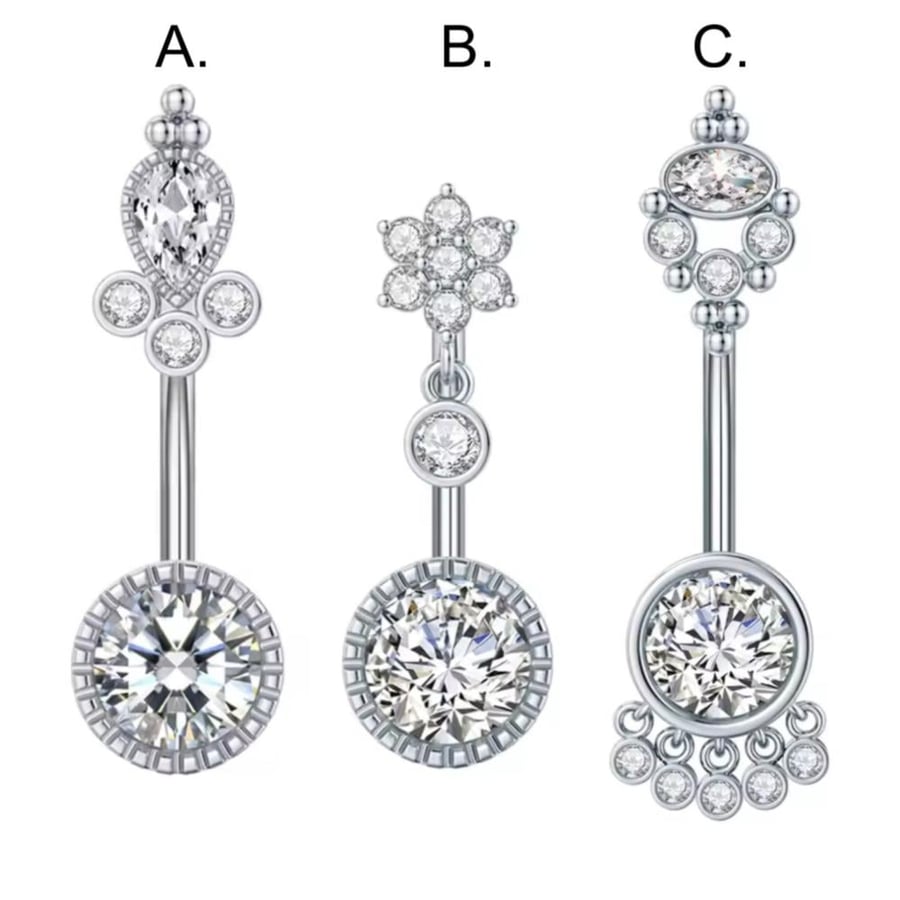 Surgical Stainless Steel belly rpiercing