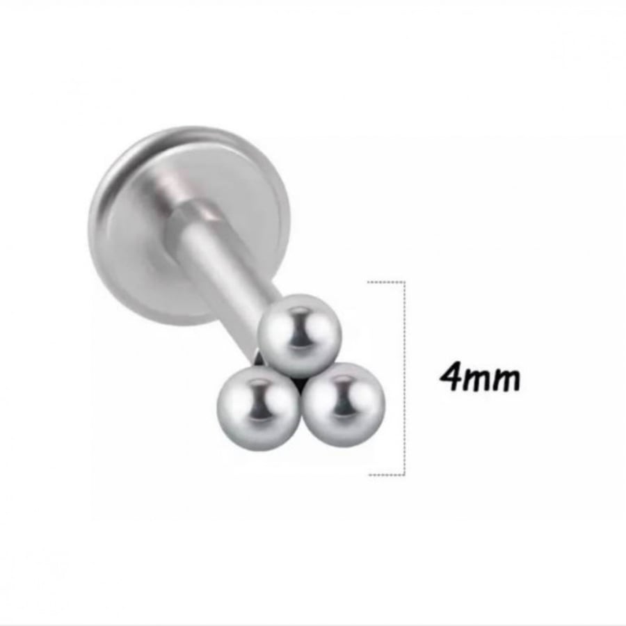 حلق تيتانيوم بطول 10مم - Titanum Ear Piercing 10mm