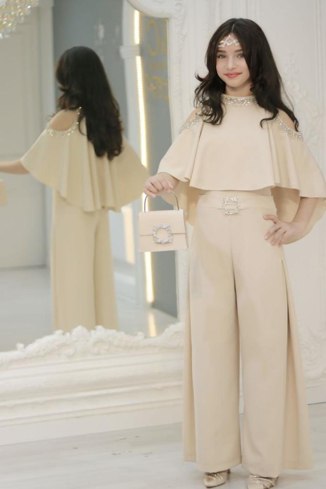 Beige jumpsuit