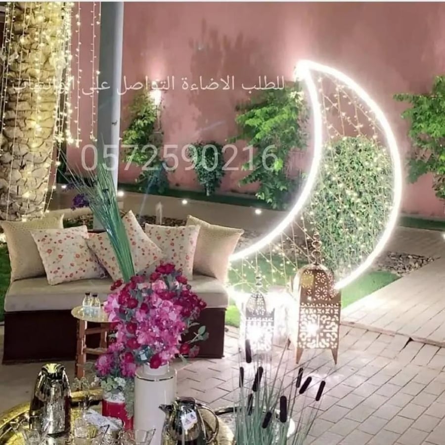 هلال رمضان ارتفاع مترين