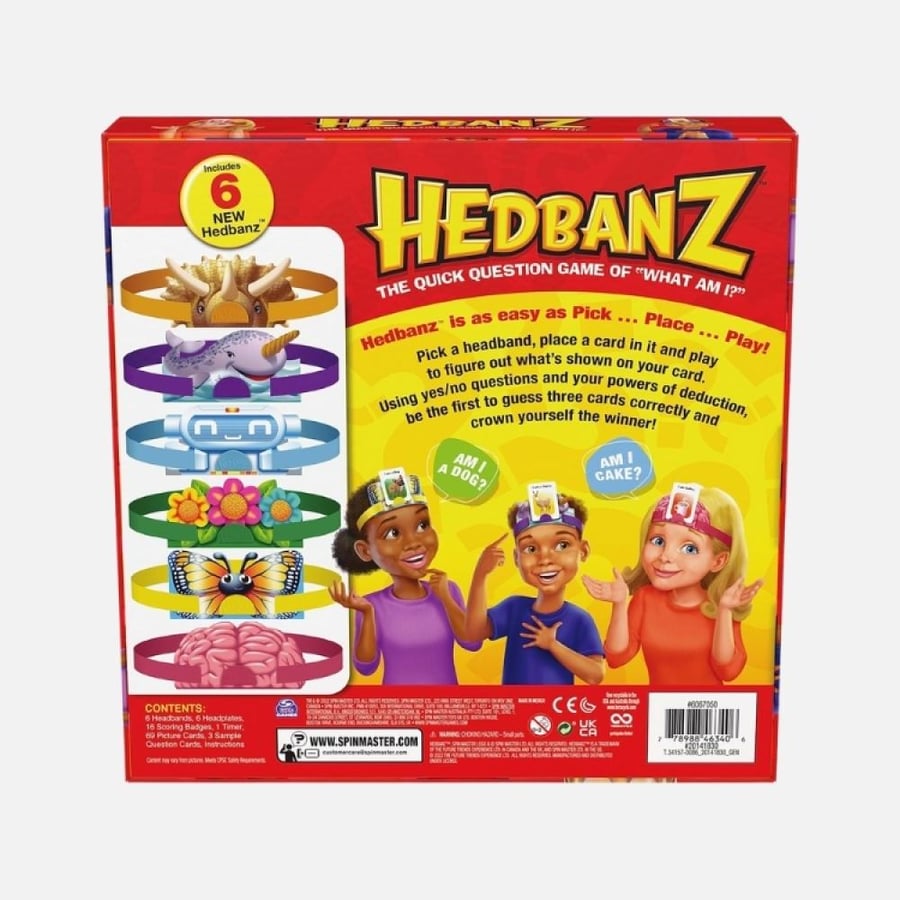 Hedbanz – Kids Game – Family Fun & Thinking Skills Development