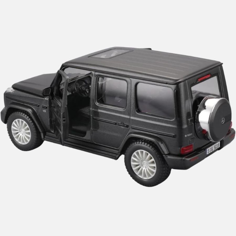 مايستو سيارة مرسيدس بنز G-Class 2019 مصغرة – إصدار خاص رمادي حكاية طف
