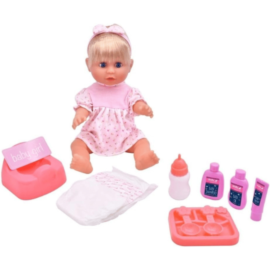 Dolls World - Baby Olivia Deluxe Doll - 38cm