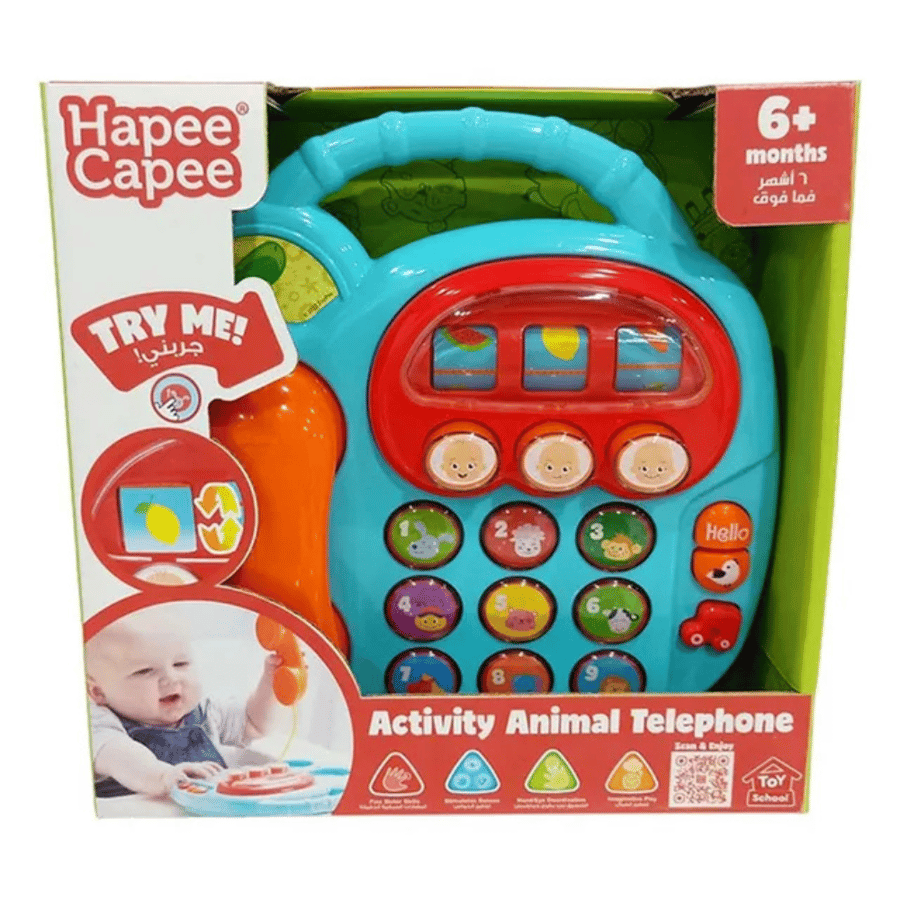 Hapee Capee - Animal Activity Phone - Fun Tool