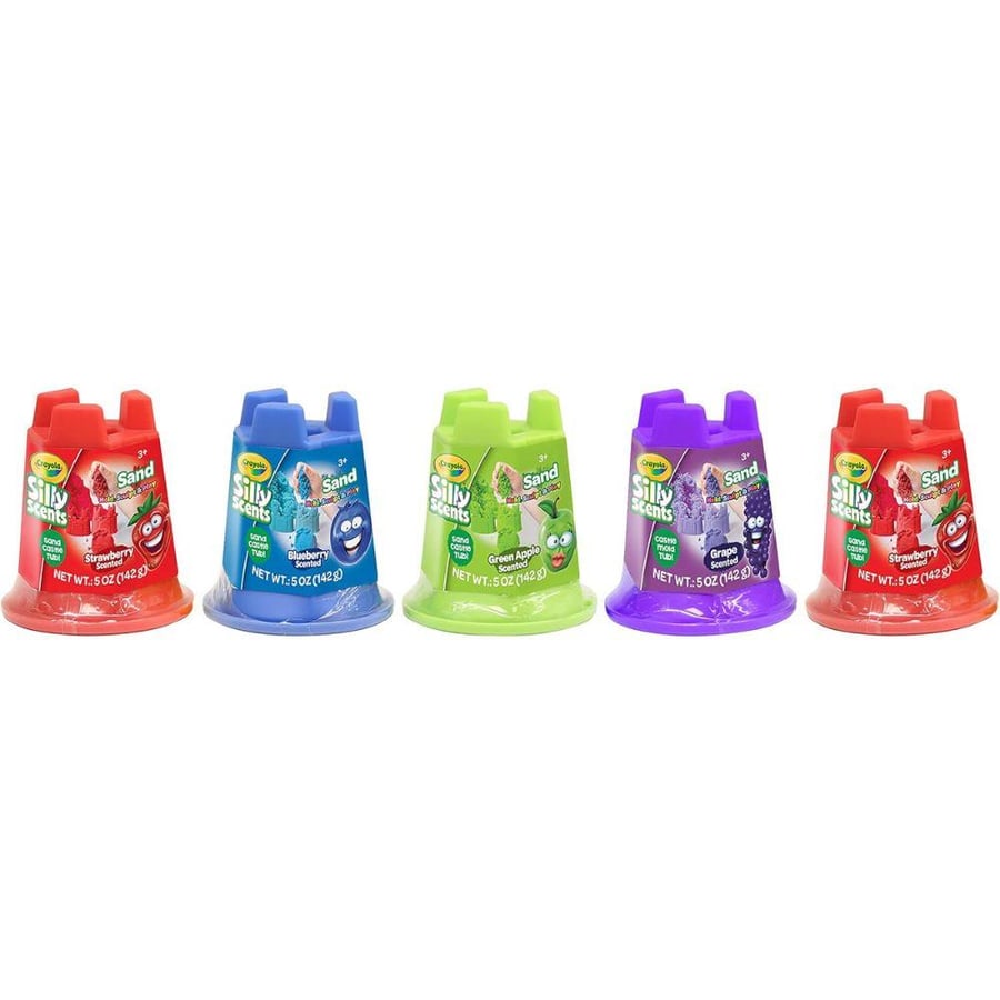 Krayola - Sandcastle with fruit scent - 5 pieces