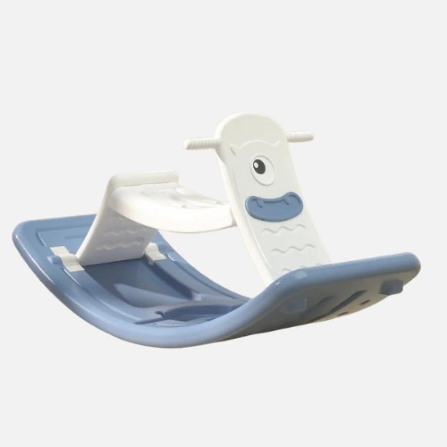 هزاز وتوازن أطفال 3 في 1 أزرق لتنمية التوازن والحركة