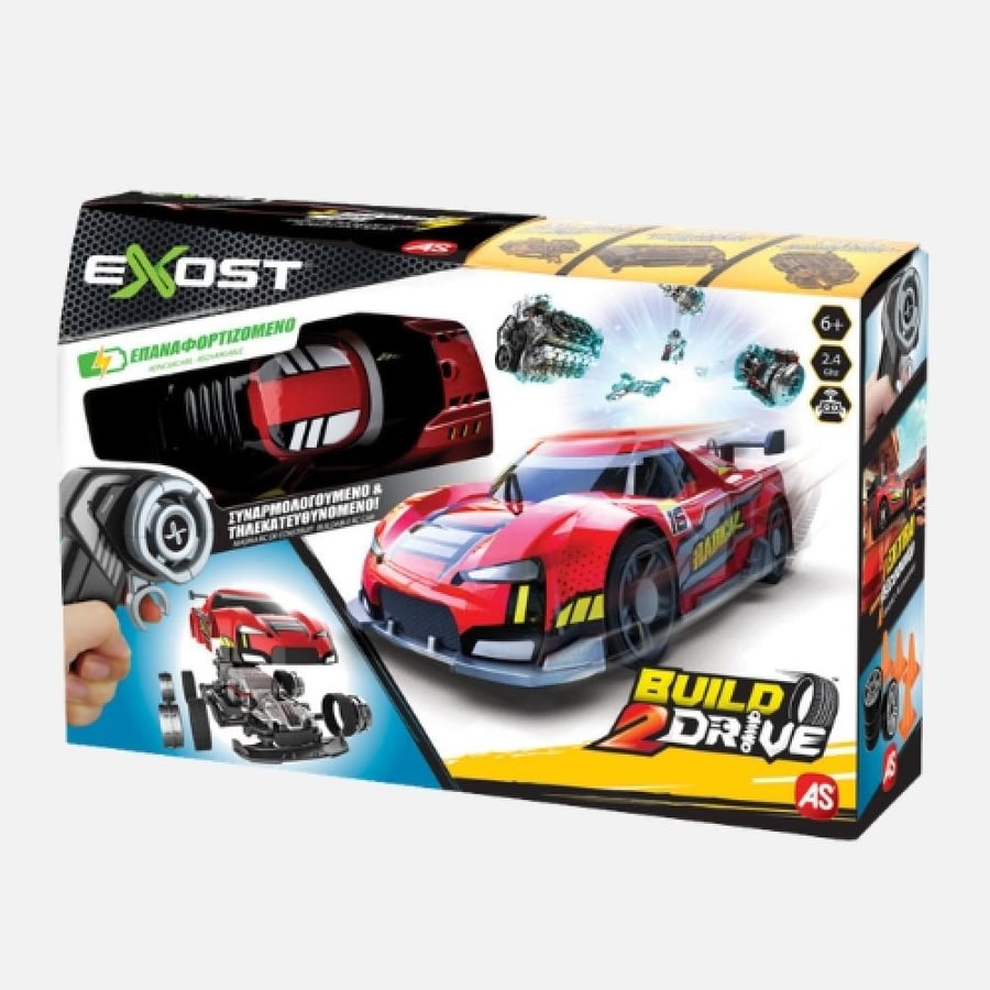 إكزوست Build 2 Drive سيارة سباق ريموت للتركيب