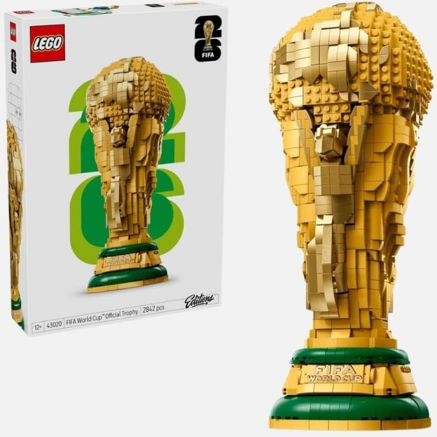ليغو - إيديشنز كأس العالم FIFA 2026 – لعبة تركيب مجسم كأس العالم الرسم