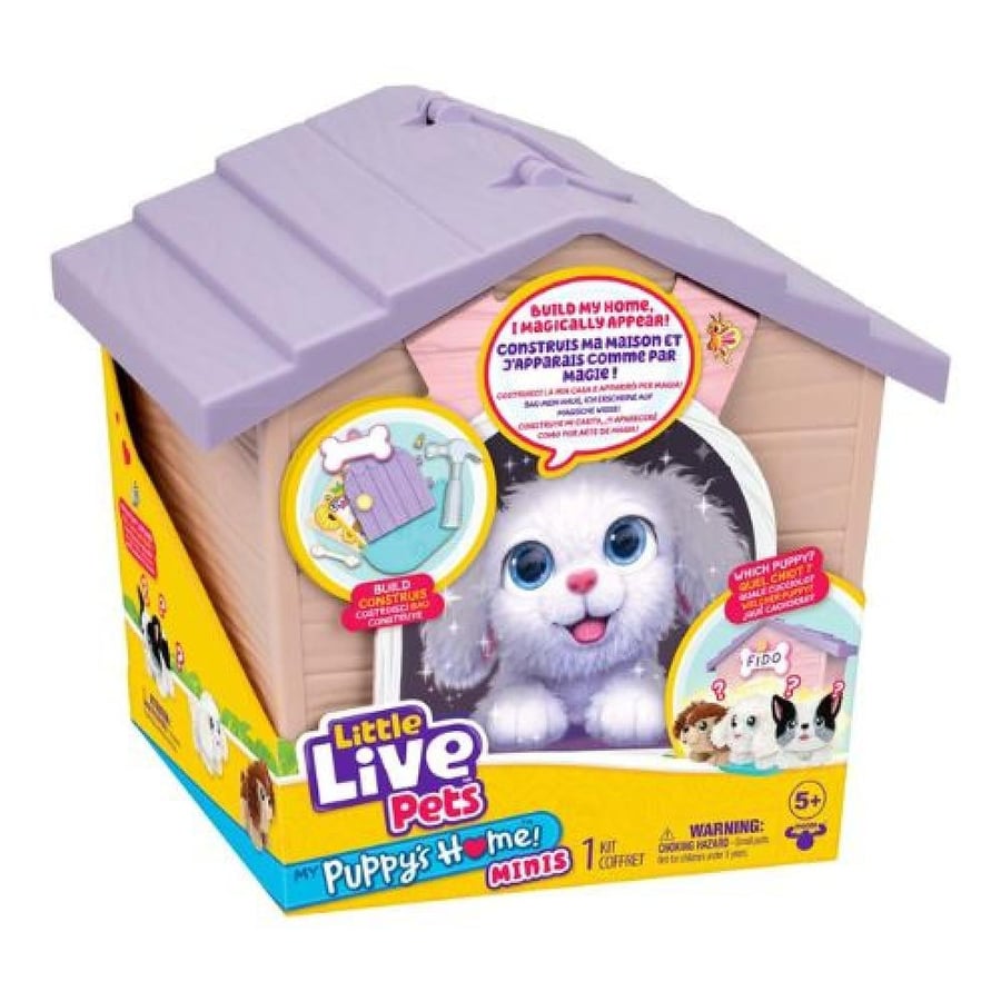 Little Live Pets - Pet Jr. toy set with a cute plush puppy