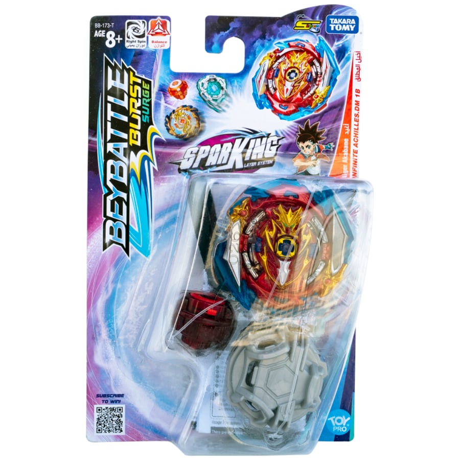 BeyBattle Burst - Ultimate Achilles - Aged