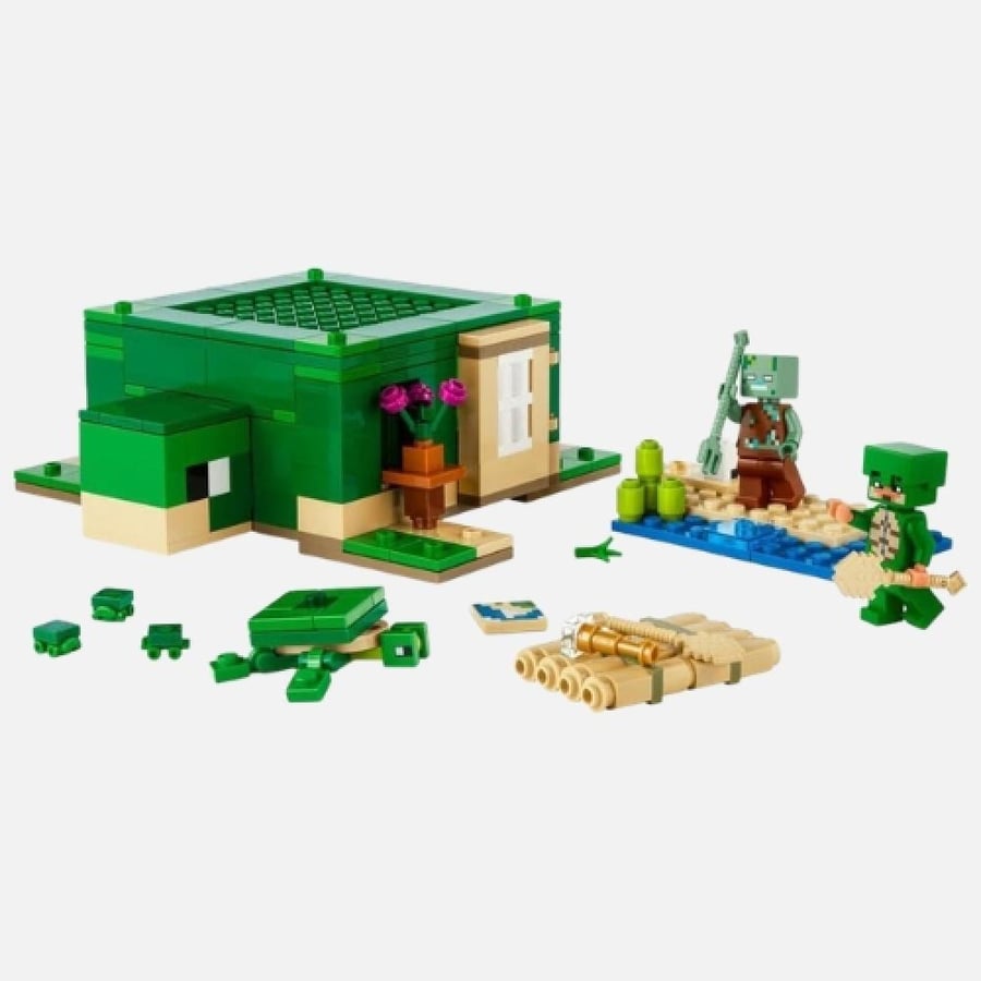 ليغو - Minecraft بيت السلحفاة 21254 لعبة بناء للأطفال