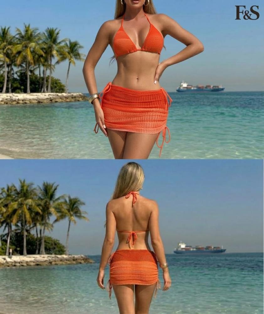 بكيني مع كاش مايوه