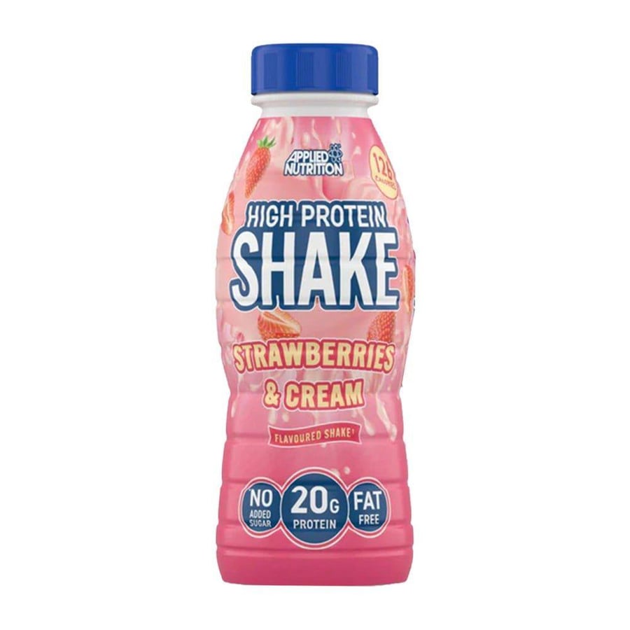 Aplaid Nutrition Shake high protein, strawberry cream, 330 ml