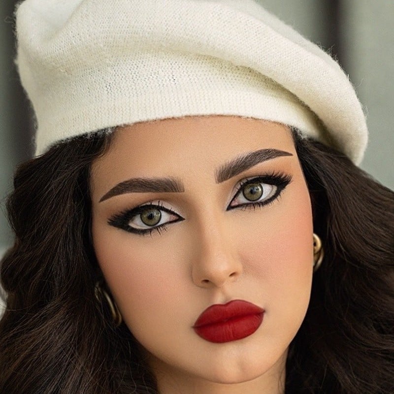 عدسات تروفي اخضر زينة
