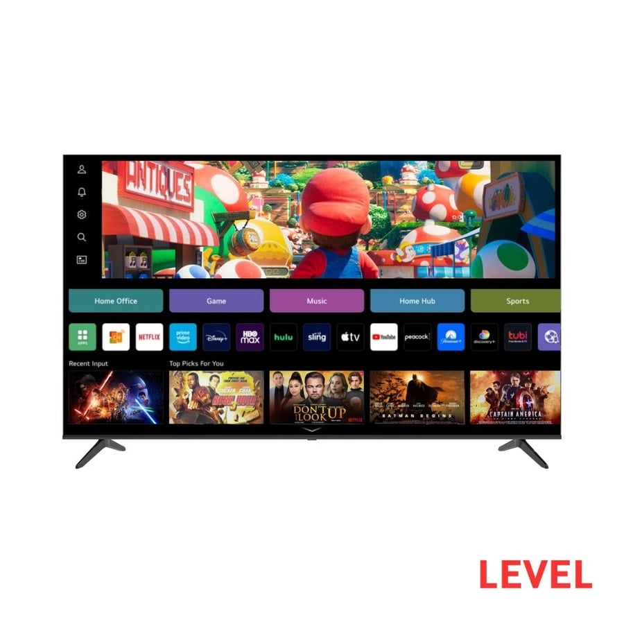 tv level ليفيل ليفل شاشة تلفزيون  بوصة 85 inch QLED web os  شاشات ٨٥