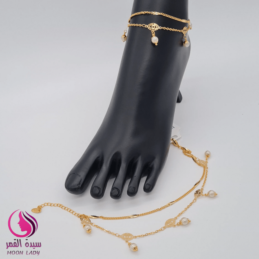 خلخال بديل الذهب راقي لون ثابت